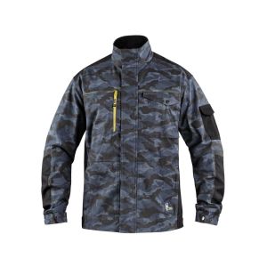 Męska bluza CXS Stretch Canis kolor kamuflaż-niebieski